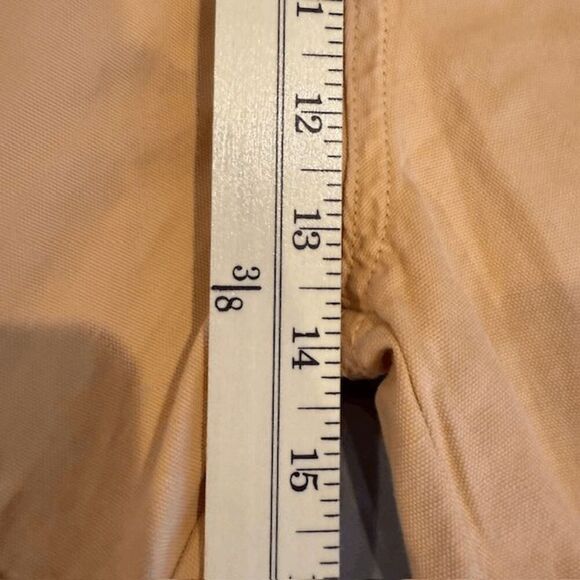 Topshop Canteloupe Raw Hem Joggers (Light Orange) Elastic Waist Size 10 - Picture 11 of 13